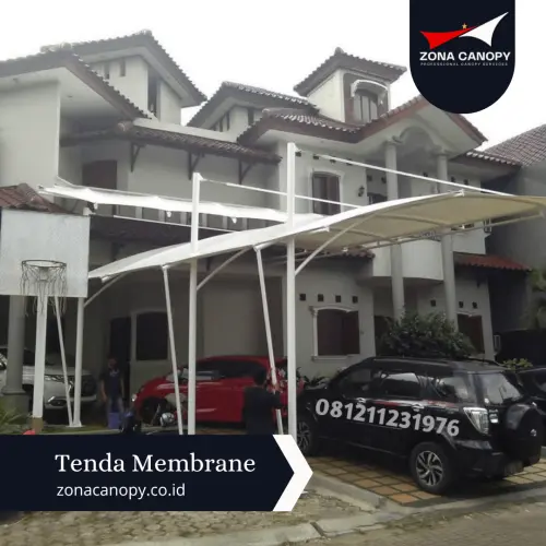Canoppy Membrane Carport jakarta
